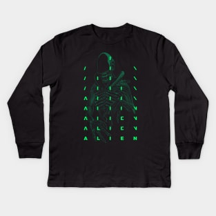 Alien Kids Long Sleeve T-Shirt